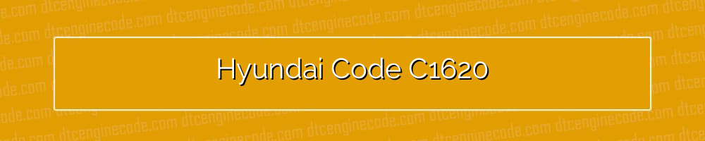 hyundai code c1620