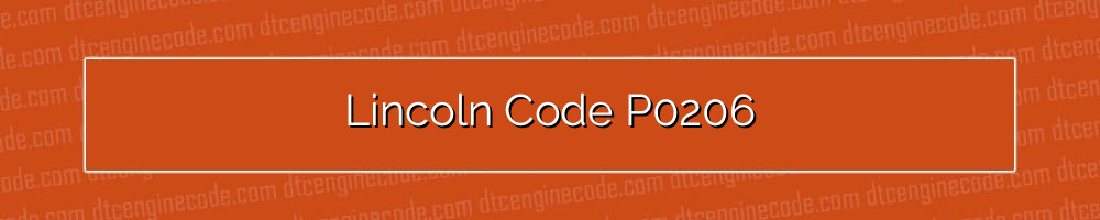 lincoln code p0206
