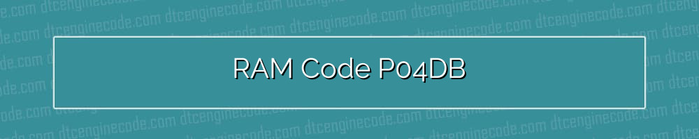 ram code p04db
