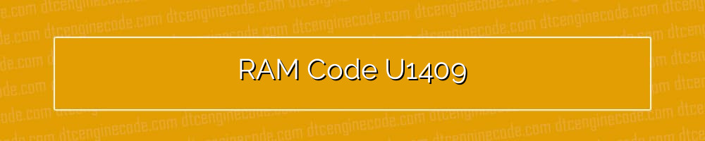 ram code u1409