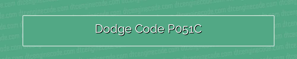 dodge code p051c
