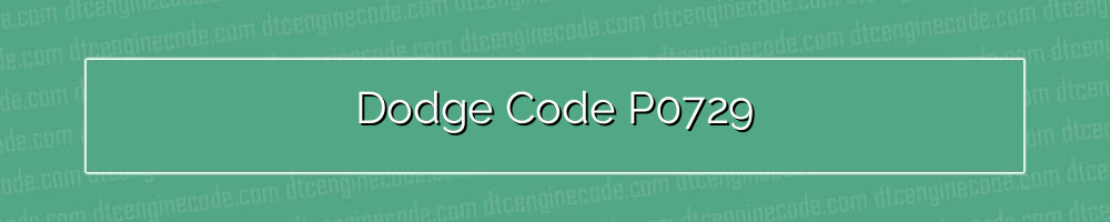 dodge code p0729